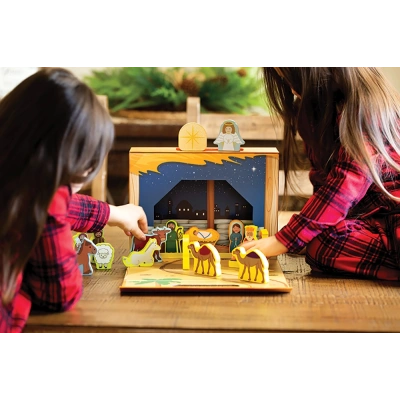 Saintly Heart Nativity Playset