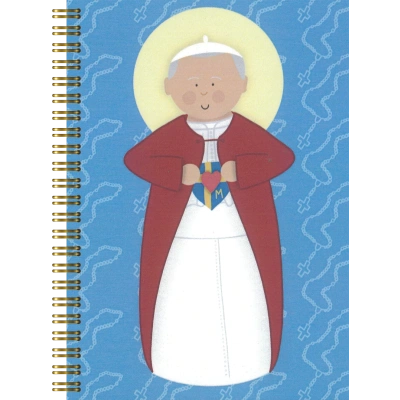 Saint John Paul II: A5 Notebook